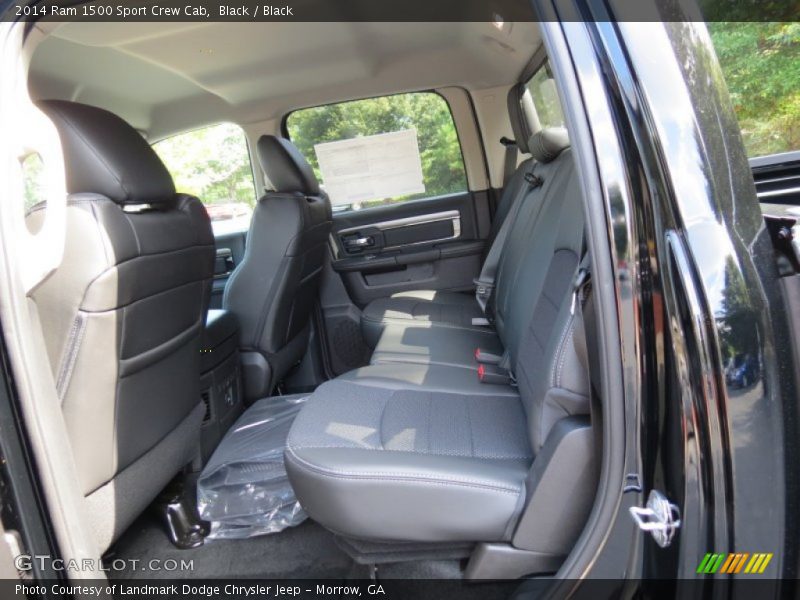 Black / Black 2014 Ram 1500 Sport Crew Cab