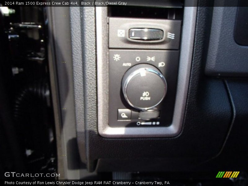 Black / Black/Diesel Gray 2014 Ram 1500 Express Crew Cab 4x4