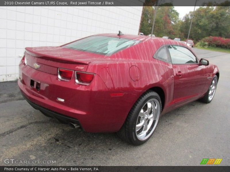 Red Jewel Tintcoat / Black 2010 Chevrolet Camaro LT/RS Coupe