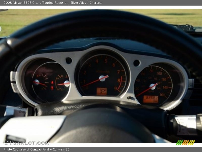 Silver Alloy / Charcoal 2008 Nissan 350Z Grand Touring Roadster