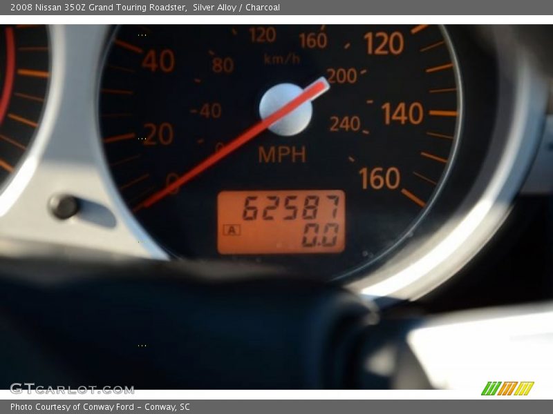 Silver Alloy / Charcoal 2008 Nissan 350Z Grand Touring Roadster