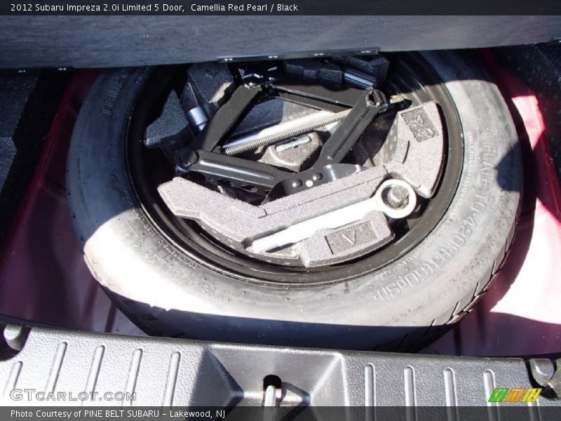 Camellia Red Pearl / Black 2012 Subaru Impreza 2.0i Limited 5 Door