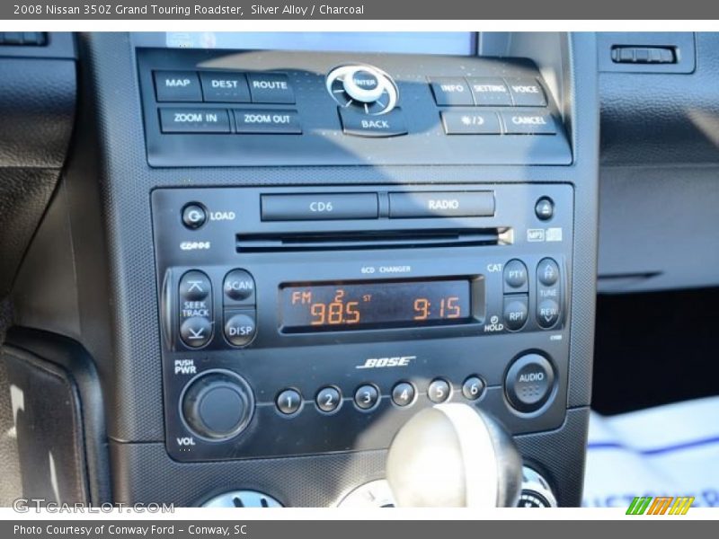 Silver Alloy / Charcoal 2008 Nissan 350Z Grand Touring Roadster