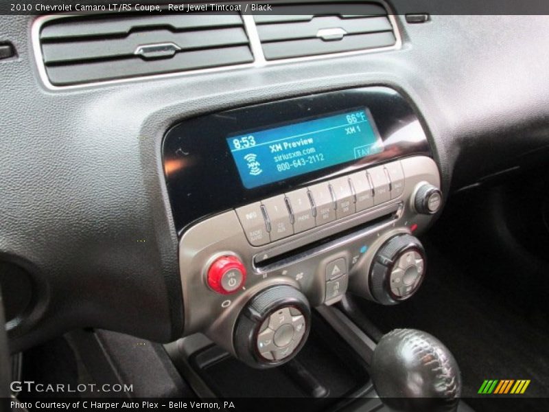 Red Jewel Tintcoat / Black 2010 Chevrolet Camaro LT/RS Coupe