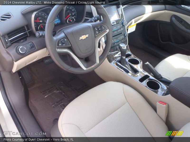 Cocoa/Light Neutral Interior - 2014 Malibu LTZ 