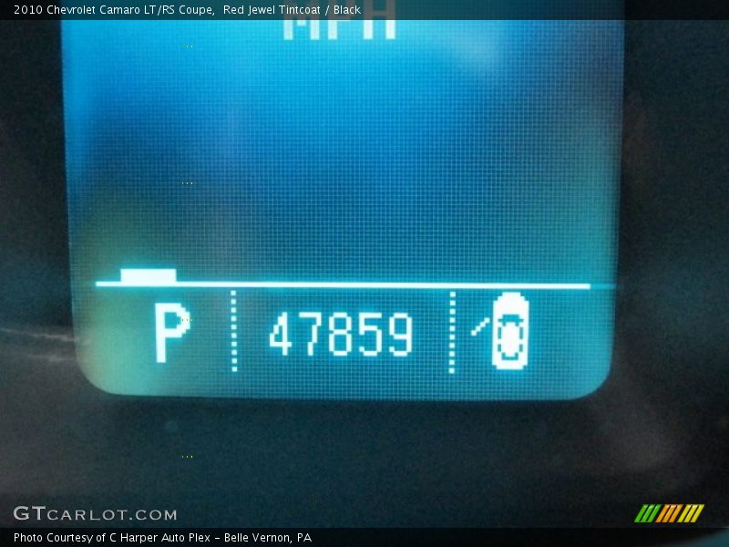 Red Jewel Tintcoat / Black 2010 Chevrolet Camaro LT/RS Coupe
