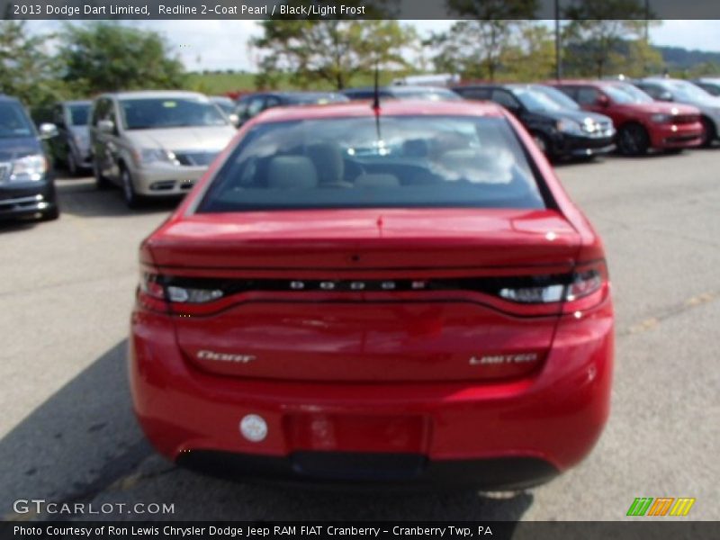 Redline 2-Coat Pearl / Black/Light Frost 2013 Dodge Dart Limited