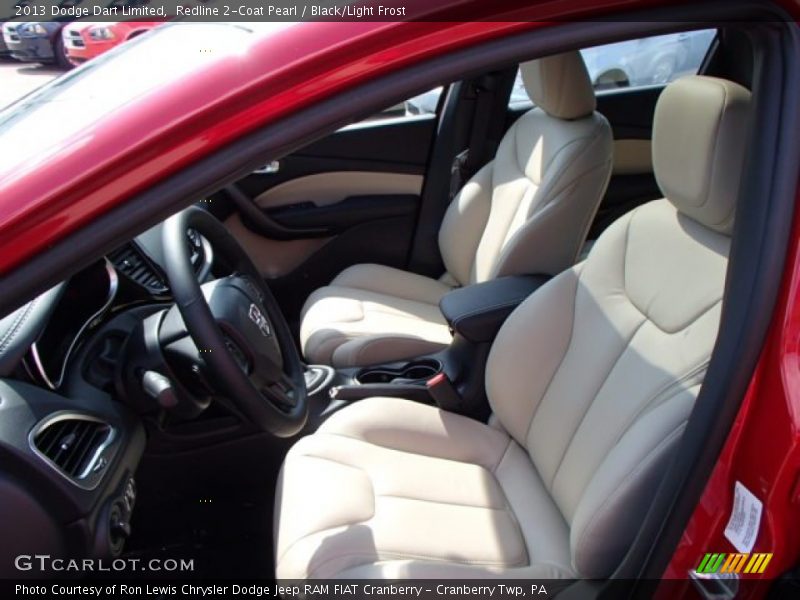 Front Seat of 2013 Dart Limited