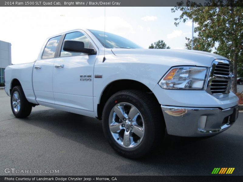 Front 3/4 View of 2014 1500 SLT Quad Cab