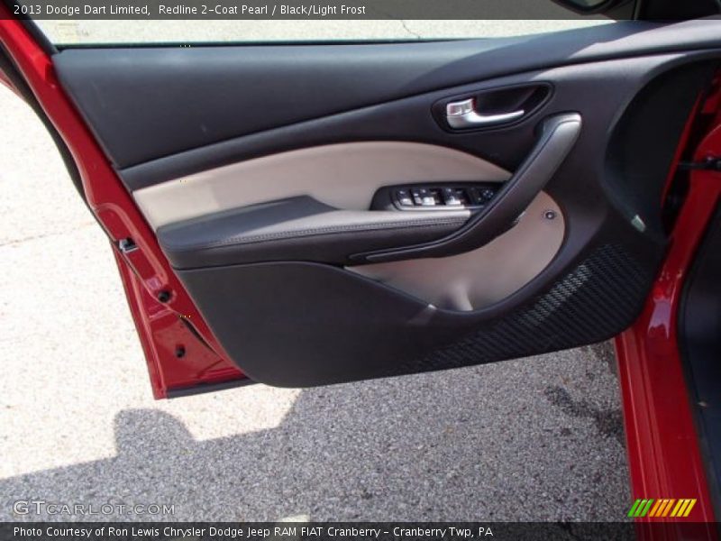 Redline 2-Coat Pearl / Black/Light Frost 2013 Dodge Dart Limited