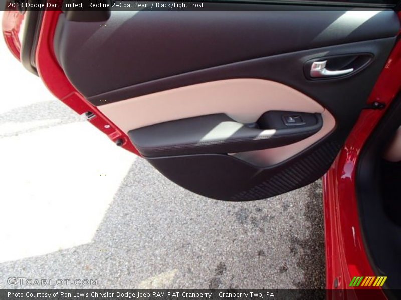 Redline 2-Coat Pearl / Black/Light Frost 2013 Dodge Dart Limited