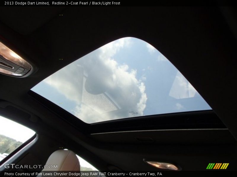 Redline 2-Coat Pearl / Black/Light Frost 2013 Dodge Dart Limited