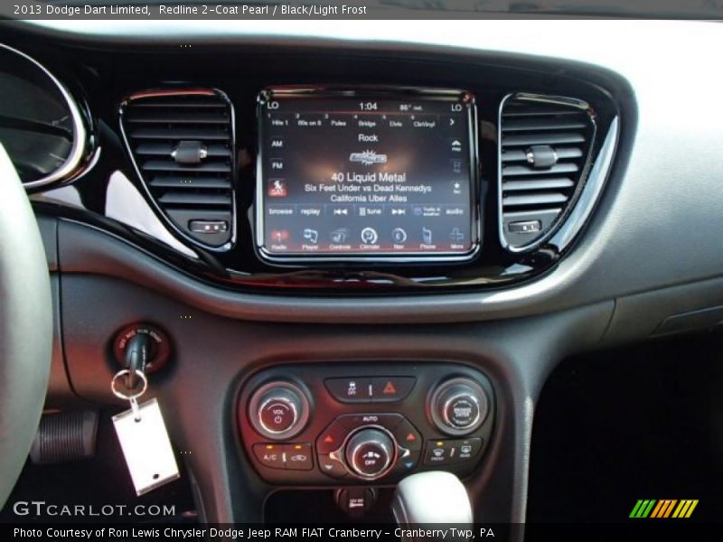 Redline 2-Coat Pearl / Black/Light Frost 2013 Dodge Dart Limited