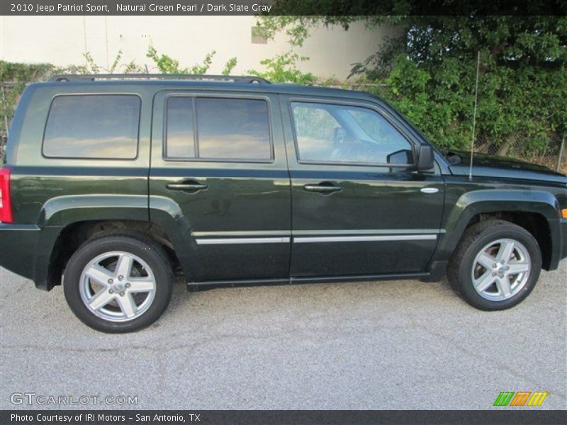 Natural Green Pearl / Dark Slate Gray 2010 Jeep Patriot Sport