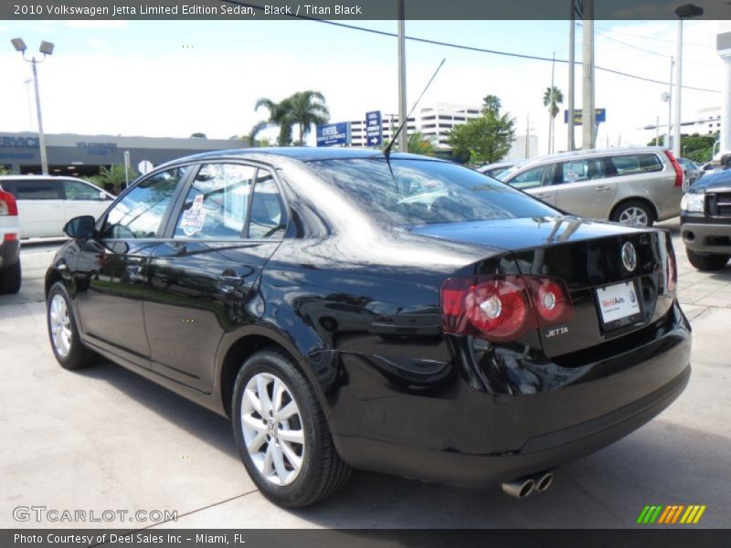 Black / Titan Black 2010 Volkswagen Jetta Limited Edition Sedan