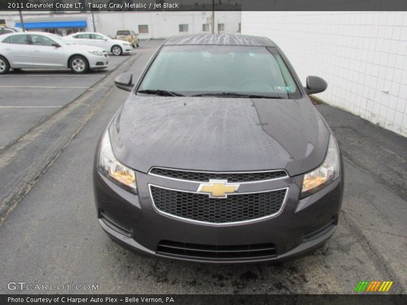 Taupe Gray Metallic / Jet Black 2011 Chevrolet Cruze LT
