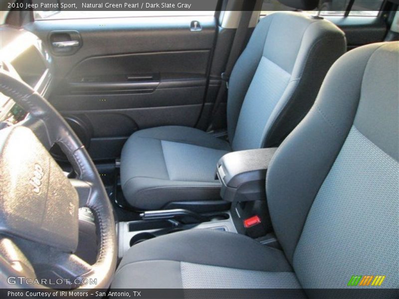 Natural Green Pearl / Dark Slate Gray 2010 Jeep Patriot Sport