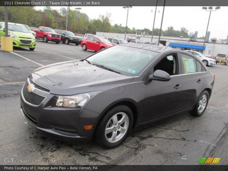 Taupe Gray Metallic / Jet Black 2011 Chevrolet Cruze LT