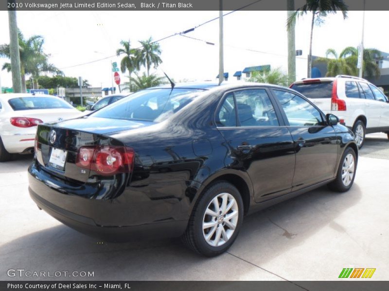 Black / Titan Black 2010 Volkswagen Jetta Limited Edition Sedan