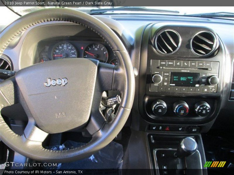 Natural Green Pearl / Dark Slate Gray 2010 Jeep Patriot Sport