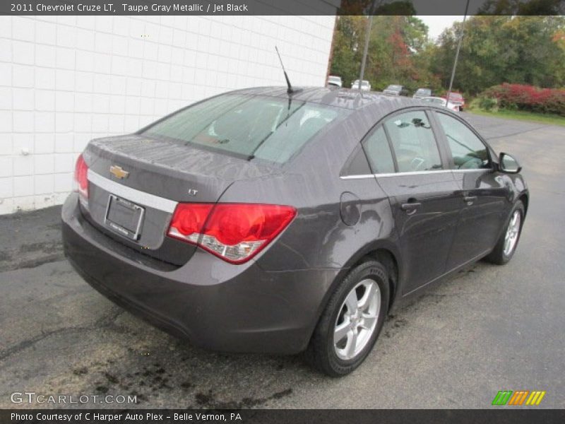 Taupe Gray Metallic / Jet Black 2011 Chevrolet Cruze LT