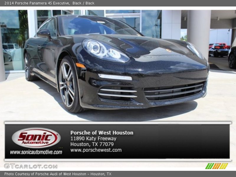 Black / Black 2014 Porsche Panamera 4S Executive