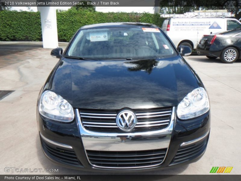Black / Titan Black 2010 Volkswagen Jetta Limited Edition Sedan