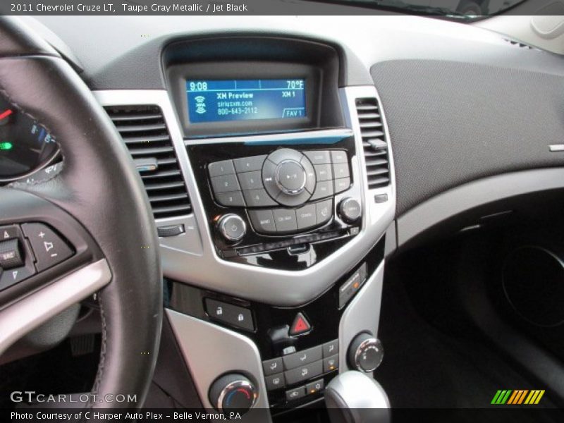 Taupe Gray Metallic / Jet Black 2011 Chevrolet Cruze LT