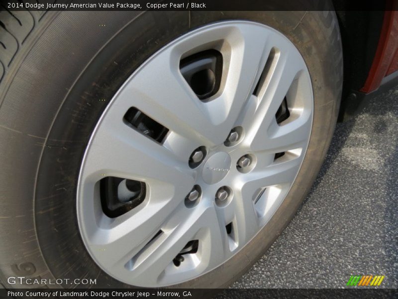Copper Pearl / Black 2014 Dodge Journey Amercian Value Package