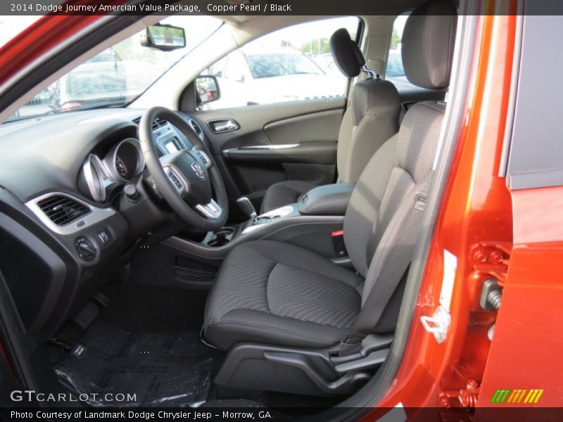 Copper Pearl / Black 2014 Dodge Journey Amercian Value Package