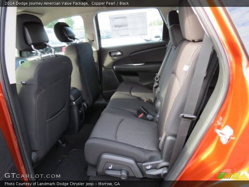 Copper Pearl / Black 2014 Dodge Journey Amercian Value Package