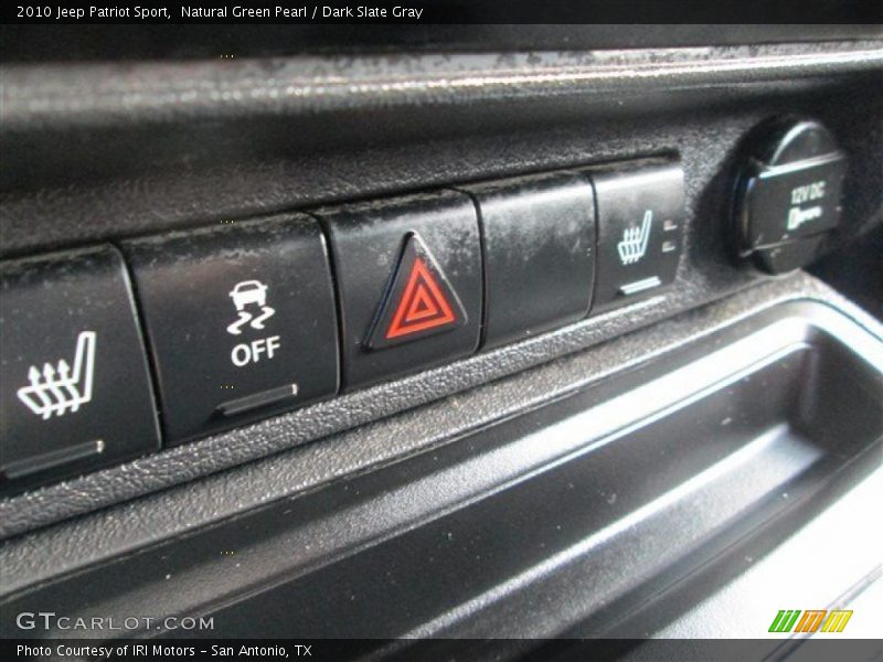 Natural Green Pearl / Dark Slate Gray 2010 Jeep Patriot Sport