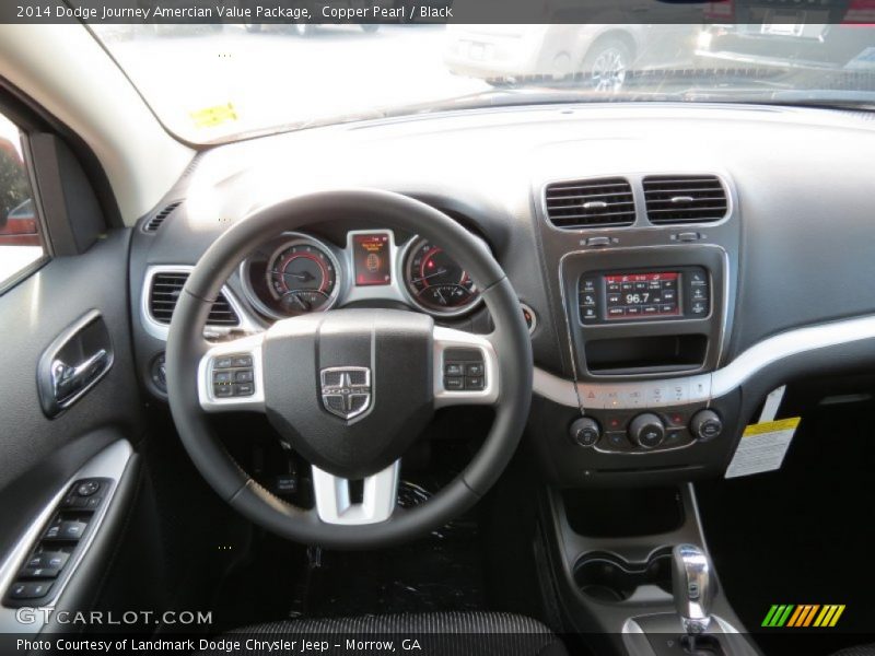 Copper Pearl / Black 2014 Dodge Journey Amercian Value Package
