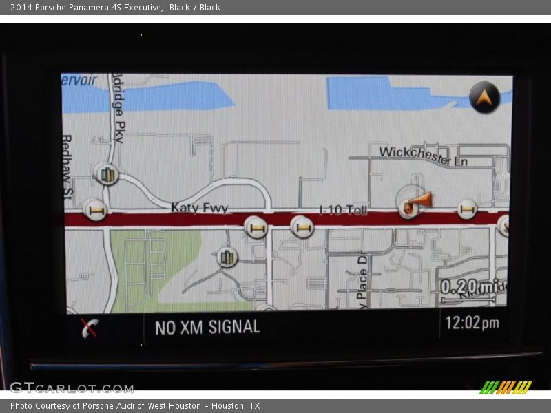 Navigation of 2014 Panamera 4S Executive