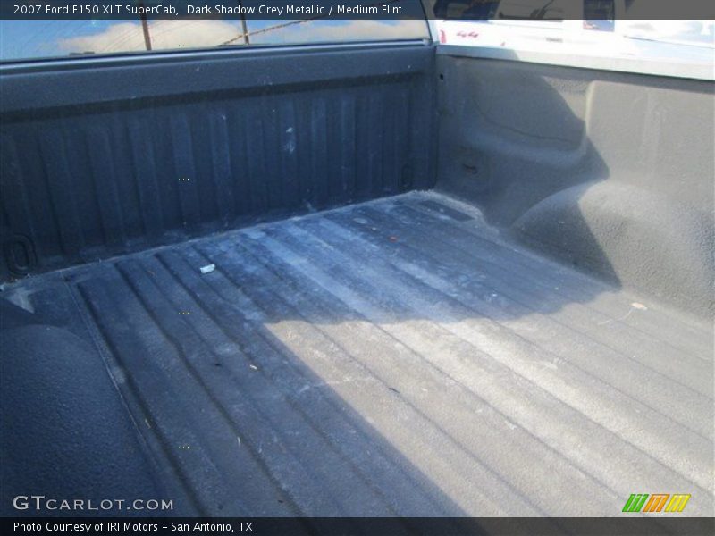 Dark Shadow Grey Metallic / Medium Flint 2007 Ford F150 XLT SuperCab