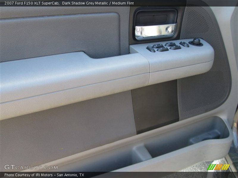 Dark Shadow Grey Metallic / Medium Flint 2007 Ford F150 XLT SuperCab