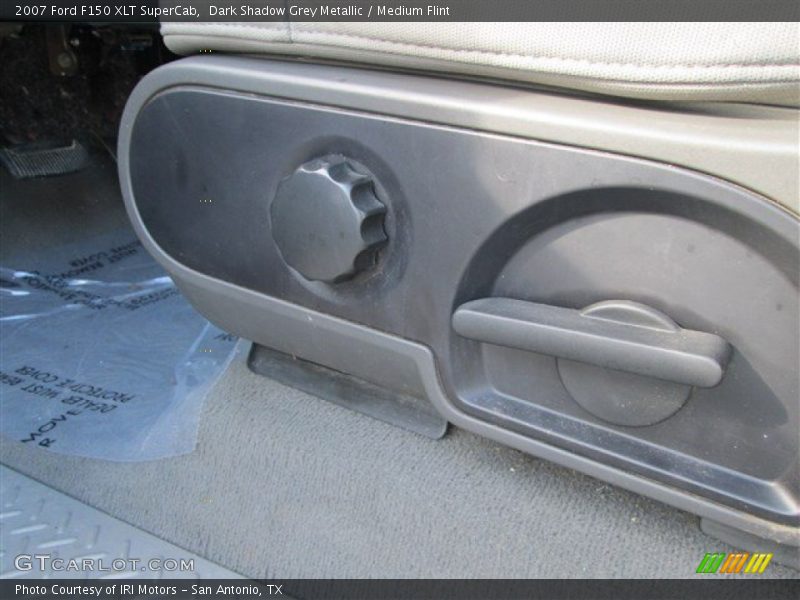 Dark Shadow Grey Metallic / Medium Flint 2007 Ford F150 XLT SuperCab