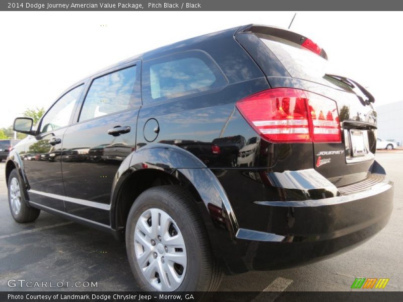 Pitch Black / Black 2014 Dodge Journey Amercian Value Package