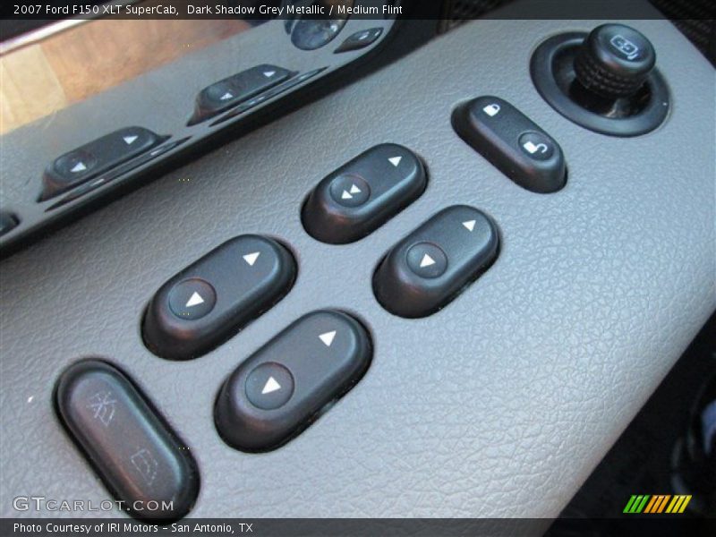 Dark Shadow Grey Metallic / Medium Flint 2007 Ford F150 XLT SuperCab