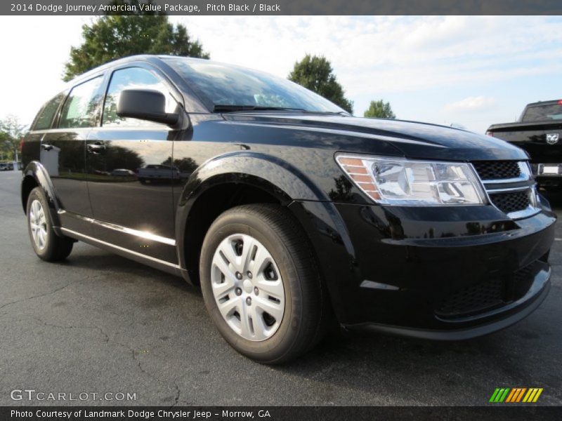 Pitch Black / Black 2014 Dodge Journey Amercian Value Package