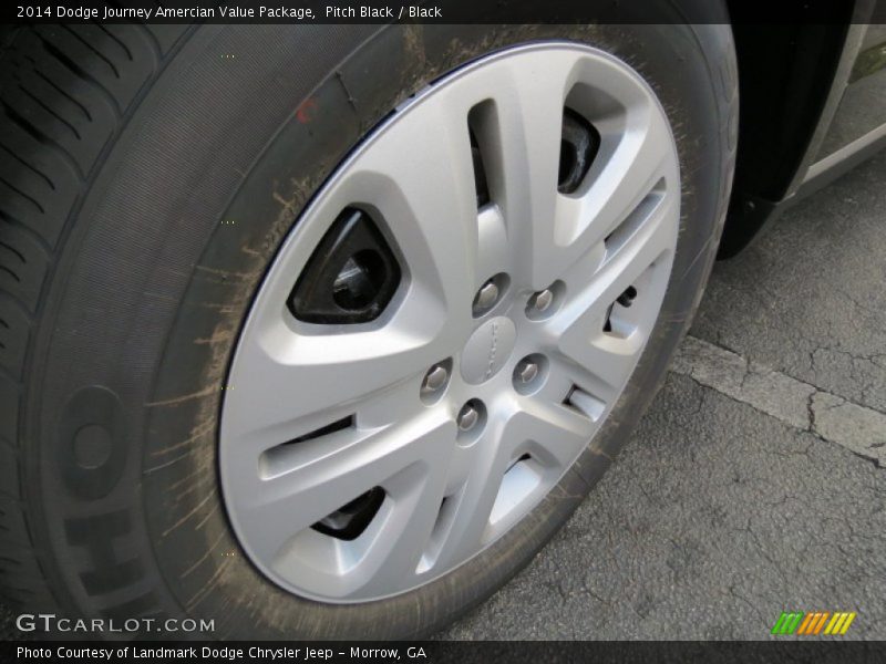 Pitch Black / Black 2014 Dodge Journey Amercian Value Package