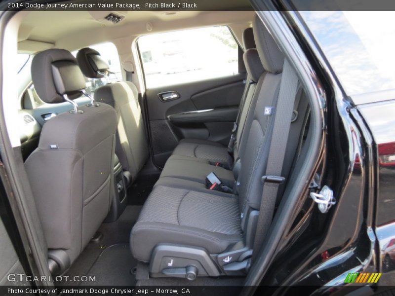 Pitch Black / Black 2014 Dodge Journey Amercian Value Package