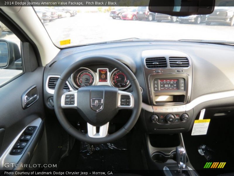 Pitch Black / Black 2014 Dodge Journey Amercian Value Package