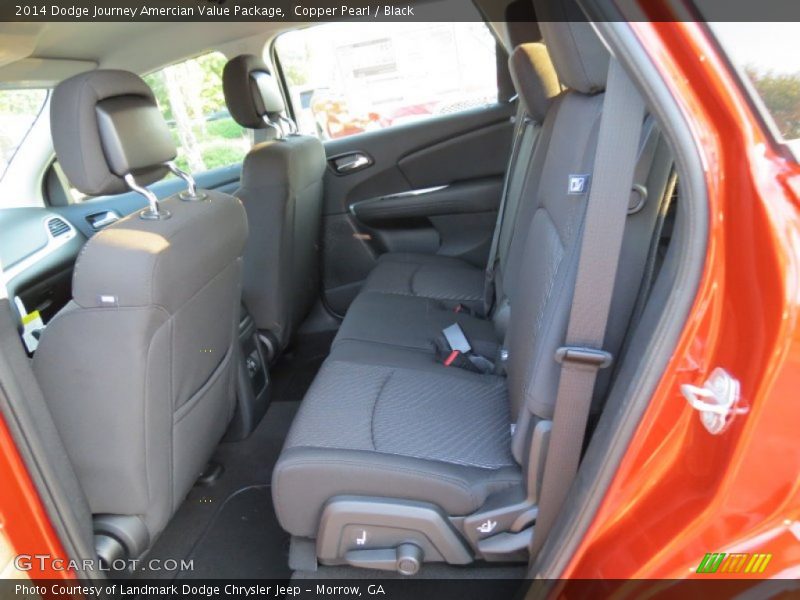 Copper Pearl / Black 2014 Dodge Journey Amercian Value Package