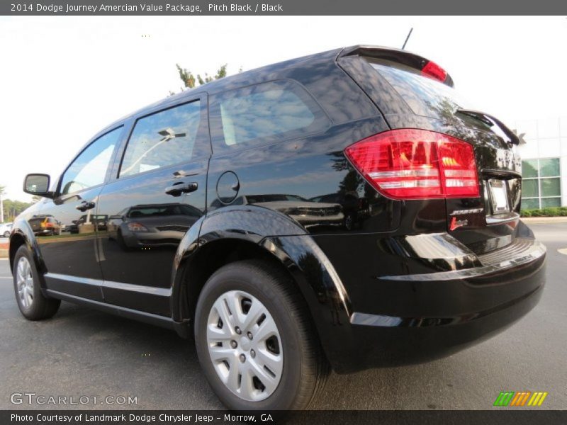 Pitch Black / Black 2014 Dodge Journey Amercian Value Package