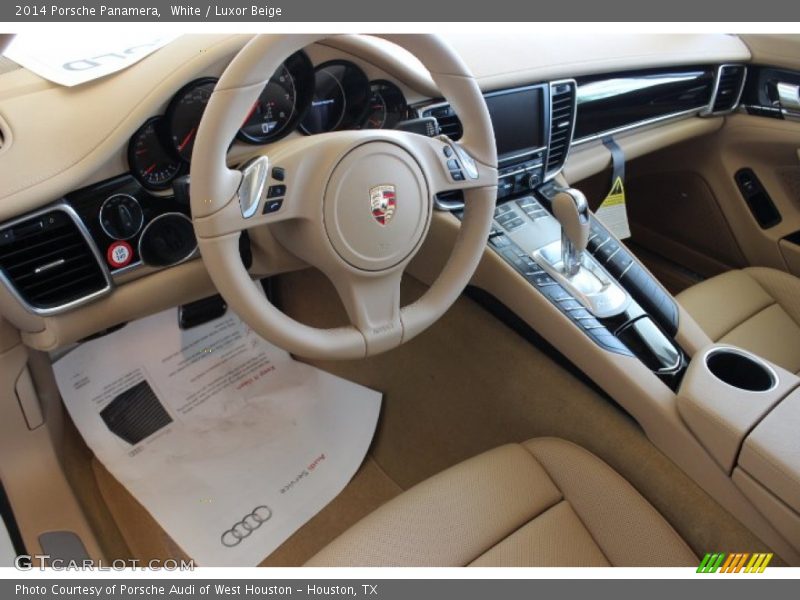  2014 Panamera  Luxor Beige Interior