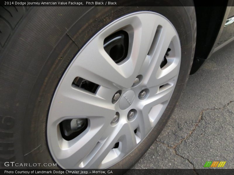 Pitch Black / Black 2014 Dodge Journey Amercian Value Package