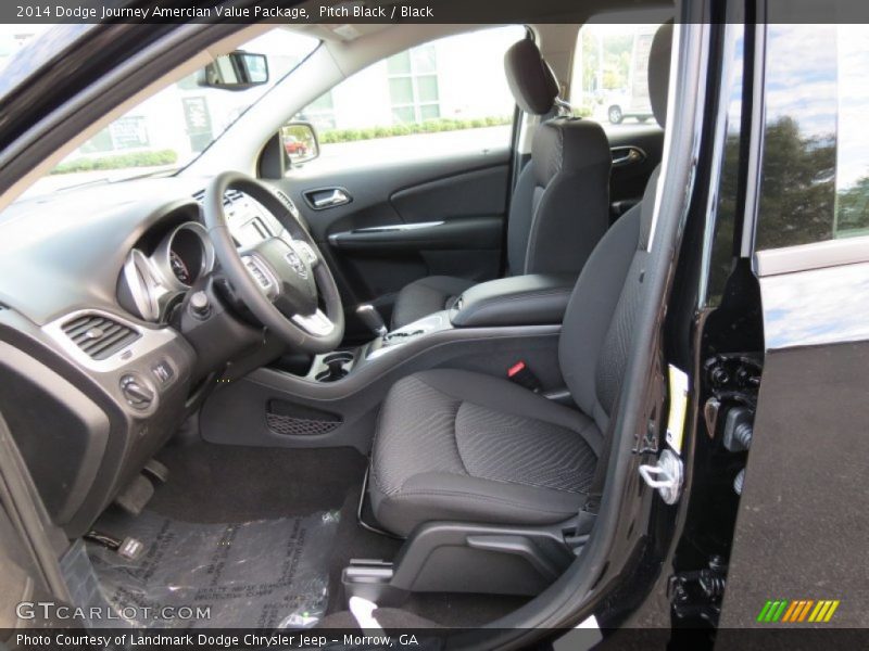 Pitch Black / Black 2014 Dodge Journey Amercian Value Package