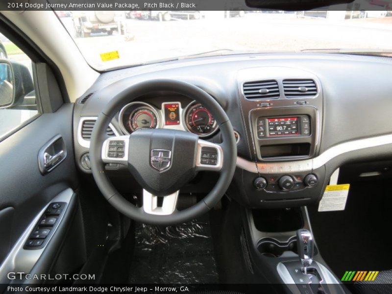 Pitch Black / Black 2014 Dodge Journey Amercian Value Package