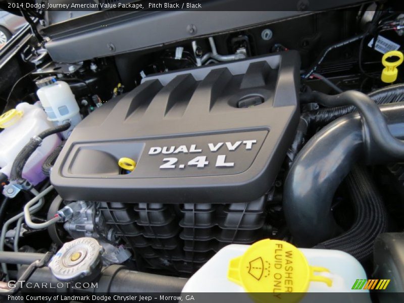 Pitch Black / Black 2014 Dodge Journey Amercian Value Package